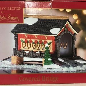 Christmas Village- Covered Bridge
